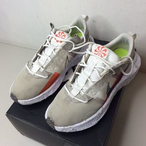 Nike Crater Impact Cream Orange Beige - White Shoes Size 9.5